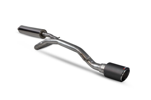 Scorpion resonated cat-back exhaust system for VOLKSWAGEN UP!