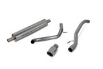 Scorpion resonated cat-back exhaust system for VOLKSWAGEN UP!