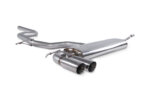 Scorpion non-resonated cat-back exhaust system for VOLKSWAGEN SCIROCCO