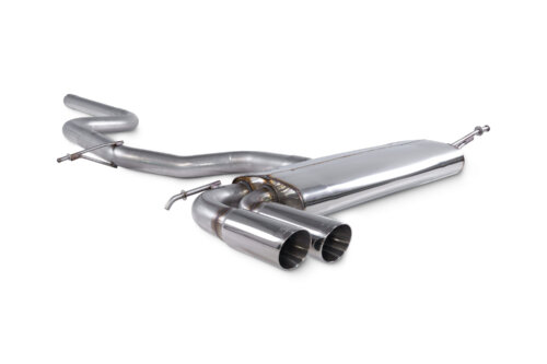 Scorpion non-resonated cat-back exhaust system for VOLKSWAGEN SCIROCCO
