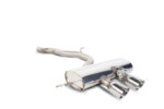 Scorpion non-resonated cat-back exhaust system for VOLKSWAGEN GOLF MK6
