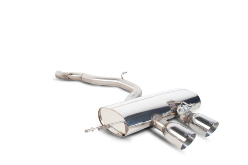 Scorpion non-resonated cat-back exhaust system for VOLKSWAGEN GOLF MK6