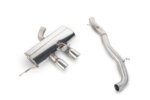 Scorpion non-resonated cat-back exhaust system for VOLKSWAGEN GOLF MK6