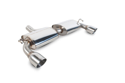 Scorpion non-resonated cat-back exhaust system for VOLKSWAGEN GOLF MK4