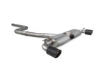Scorpion non-resonated cat-back exhaust system for VOLKSWAGEN SCIROCCO