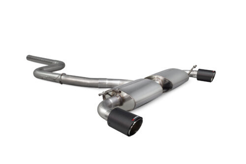 Scorpion non-resonated cat-back exhaust system for VOLKSWAGEN SCIROCCO
