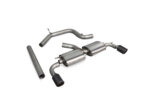 Scorpion non-resonated cat-back exhaust system for VOLKSWAGEN SCIROCCO
