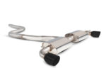 Scorpion non-resonated cat-back exhaust system for VOLKSWAGEN SCIROCCO