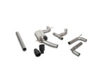 Scorpion non-resonated cat-back exhaust system for VOLKSWAGEN GOLF MK7