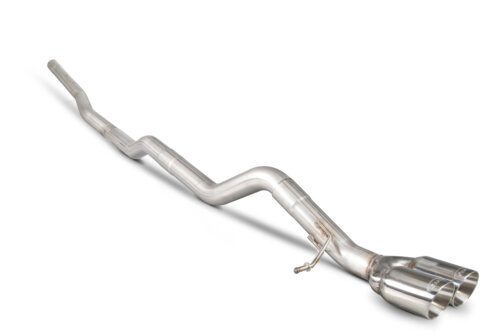 Scorpion Non-resonated cat/DPF-back system for VOLKSWAGEN TRANSPORTER T5 / VOLKSWAGEN TRANSPORTER T6
