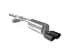 Scorpion non-resonated cat-back exhaust system for VOLKSWAGEN POLO 6C