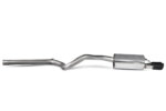 Scorpion non-resonated cat-back exhaust system for VOLKSWAGEN POLO 6C