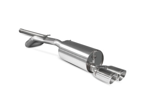 Scorpion non-resonated cat-back exhaust system for VOLKSWAGEN POLO 6C