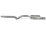 Scorpion non-resonated cat-back exhaust system for VOLKSWAGEN POLO 6C