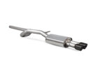 Scorpion non-resonated cat-back exhaust system for VOLKSWAGEN POLO 9N3