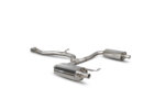 Scorpion non-resonated cat-back exhaust system for VOLKSWAGEN GOLF MK7