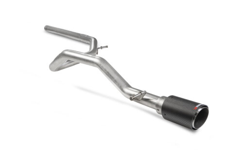 Scorpion non-resonated cat-back exhaust system for VOLKSWAGEN UP!