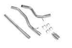 Scorpion non-resonated cat-back exhaust system for VOLKSWAGEN UP!