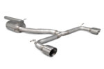 Scorpion non-resonated GPF-back system for VOLKSWAGEN GOLF MK7