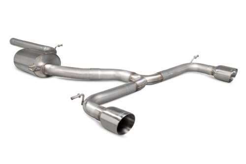 Scorpion non-resonated GPF-back system for VOLKSWAGEN GOLF MK7