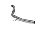 Scorpion downpipe with high-flow sports catalyst for VOLKSWAGEN POLO 6C
