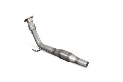 Scorpion downpipe with high-flow sports catalyst for VOLKSWAGEN POLO 9N3