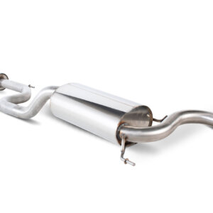 Scorpion resonated cat-back exhaust system for OPEL CORSA D