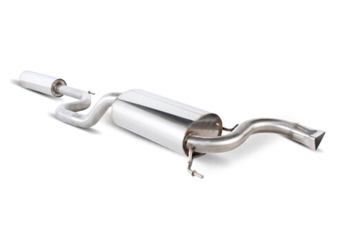Scorpion resonated cat-back exhaust system for OPEL CORSA D