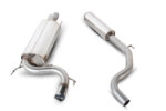 Scorpion resonated cat-back exhaust system for OPEL CORSA D