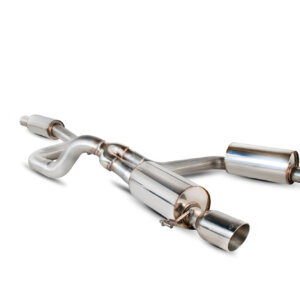 Scorpion resonated cat-back exhaust system for OPEL CORSA D