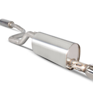 Scorpion resonated cat-back exhaust system for OPEL CORSA D