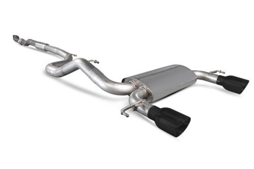 Scorpion resonated cat-back exhaust system for OPEL CORSA E