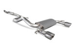Scorpion resonated cat-back exhaust system for OPEL CORSA E