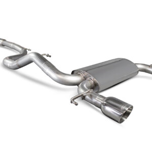 Scorpion resonated cat-back exhaust system for OPEL CORSA E