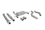 Scorpion resonated cat-back exhaust system for OPEL CORSA E
