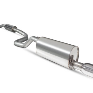 Scorpion resonated cat-back exhaust system for OPEL CORSA E