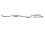 Scorpion resonated cat-back exhaust system for OPEL CORSA E