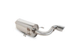 Scorpion rear silencer for OPEL ASTRA VXR MK5