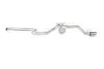 Scorpion non-resonated cat-back exhaust system for OPEL ASTRA GTC
