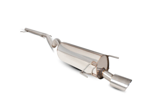 Scorpion non-resonated cat-back exhaust system for OPEL ASTRA MK5