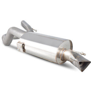 Scorpion non-resonated cat-back exhaust system for OPEL CORSA D