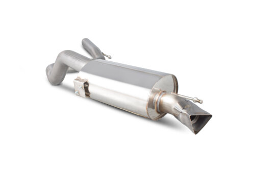 Scorpion non-resonated cat-back exhaust system for OPEL CORSA D