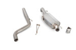 Scorpion non-resonated cat-back exhaust system for OPEL CORSA D
