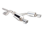 Scorpion non-resonated cat-back exhaust system for OPEL CORSA D