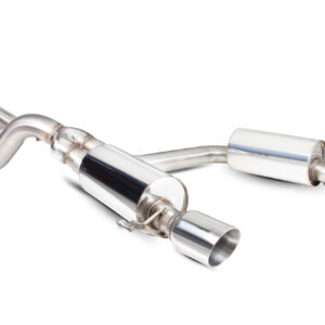 Scorpion non-resonated cat-back exhaust system for OPEL CORSA D