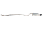 Scorpion non-resonated cat-back exhaust system for OPEL CORSA D