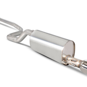 Scorpion non-resonated cat-back exhaust system for OPEL CORSA D
