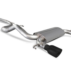 Scorpion non-resonated cat-back exhaust system for OPEL CORSA E