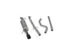 Scorpion non-resonated cat-back exhaust system for OPEL CORSA E