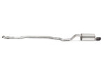 Scorpion non-resonated cat-back exhaust system for OPEL CORSA E
